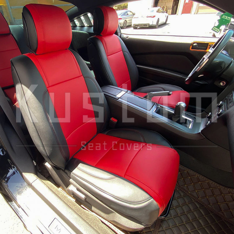2010-14 Ford Mustang Custom Leather Seat Covers