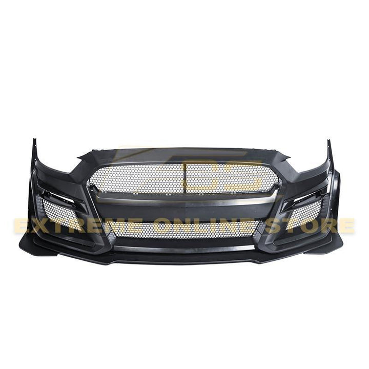 2018-Up Ford Mustang GT500 Conversion Front Bumper Kit - Extreme Online Store