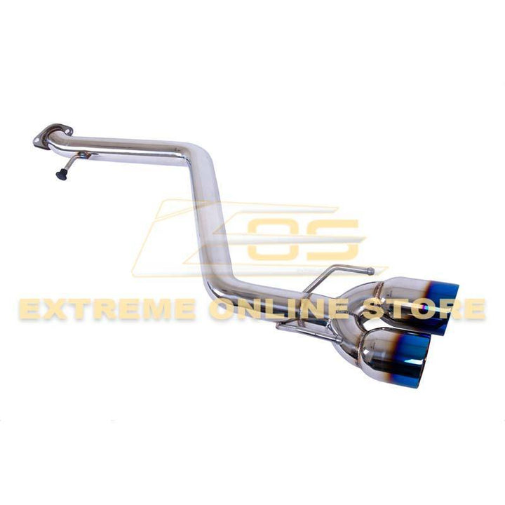 2015-Up Lexus RC200t 300 350 Muffler Delete Axle Back Quad Burnt Tips Exhaust - Extreme Online Store