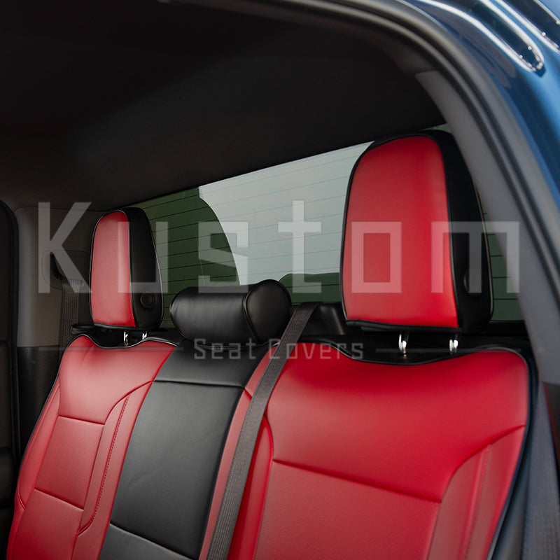 2019-Up Chevrolet Silverado Premium Custom Leather Seat Covers