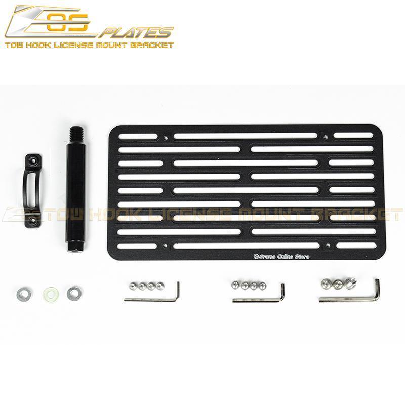 2015-Up Mercedes-Benz C-Class W205 Tow Hook License Plate Mount Bracket - Extreme Online Store