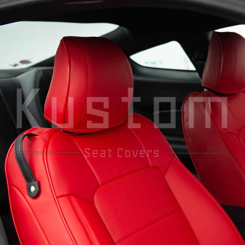 2015+ Ford Mustang Custom Leather Seat Covers
