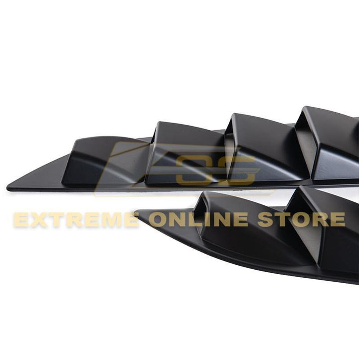 Corvette C7 Coupe Rear Side Window Louver Covers - Extreme Online Store