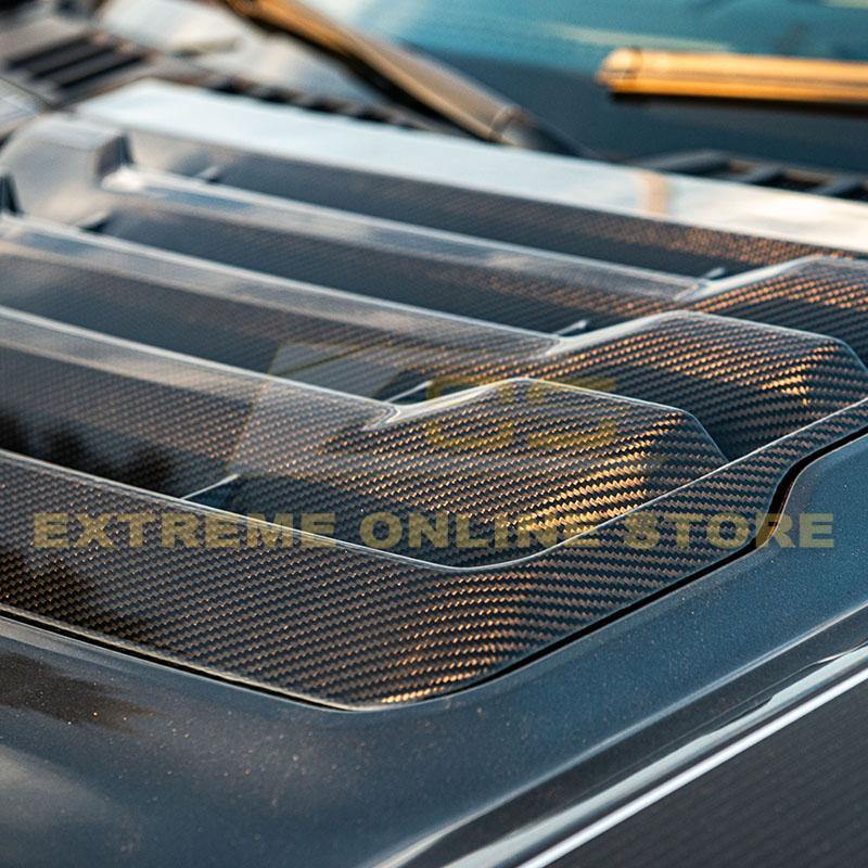 2017-Up Ford F-150 Raptor Carbon Fiber Hood Vent - Extreme Online Store