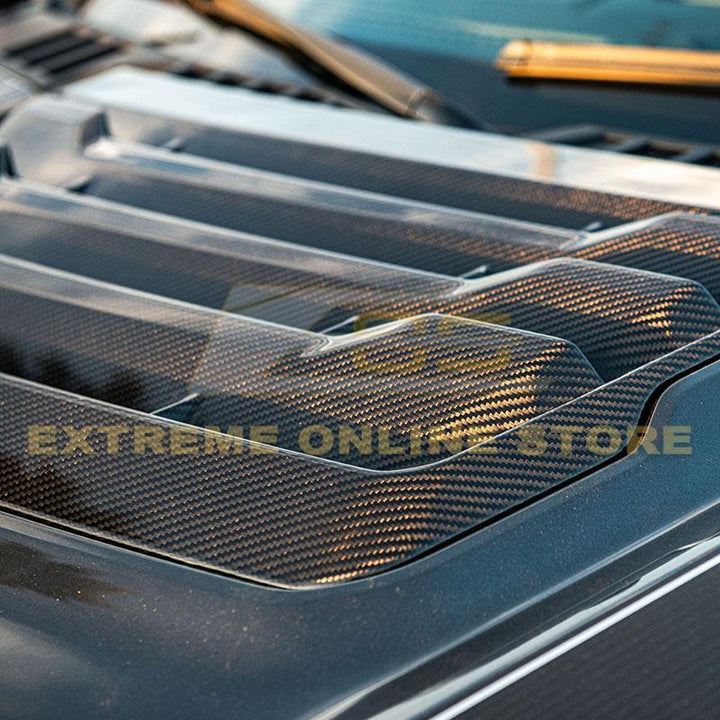 2017-Up Ford F-150 Raptor Carbon Fiber Hood Vent - Extreme Online Store