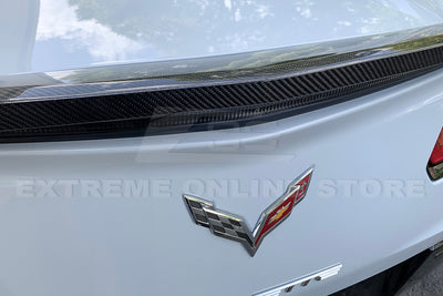Corvette C7 Stingray / Z51 Package Carbon Fiber Rear Spoiler