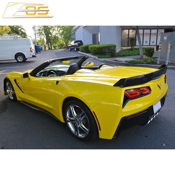 Corvette C7 Stingray / Z51 Front Splitter Lip &amp; Side Skirts Rocker Panels - ExtremeOnlineStore