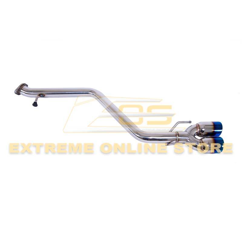 2015-Up Lexus RC200t 300 350 Muffler Delete Axle Back Quad Burnt Tips Exhaust - Extreme Online Store