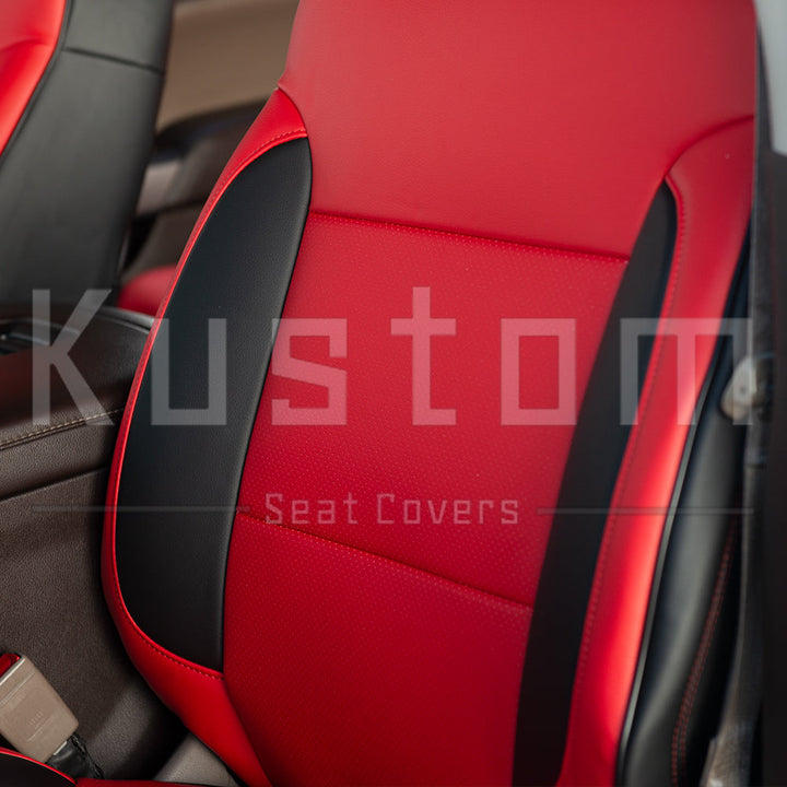2014-18 Chevrolet Silverado Premium Custom Leather Seat Covers