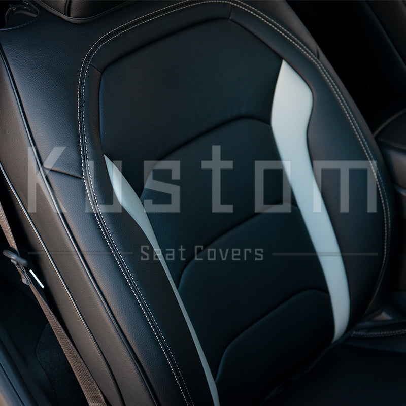 6th Gen Camaro Coupe Custom Leather Seat Covers