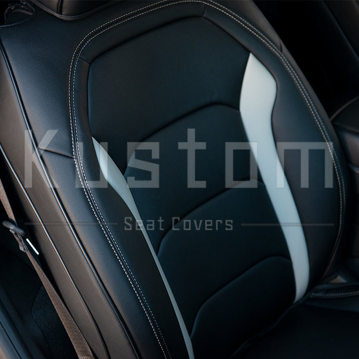 6th Gen Camaro Coupe Custom Leather Seat Covers