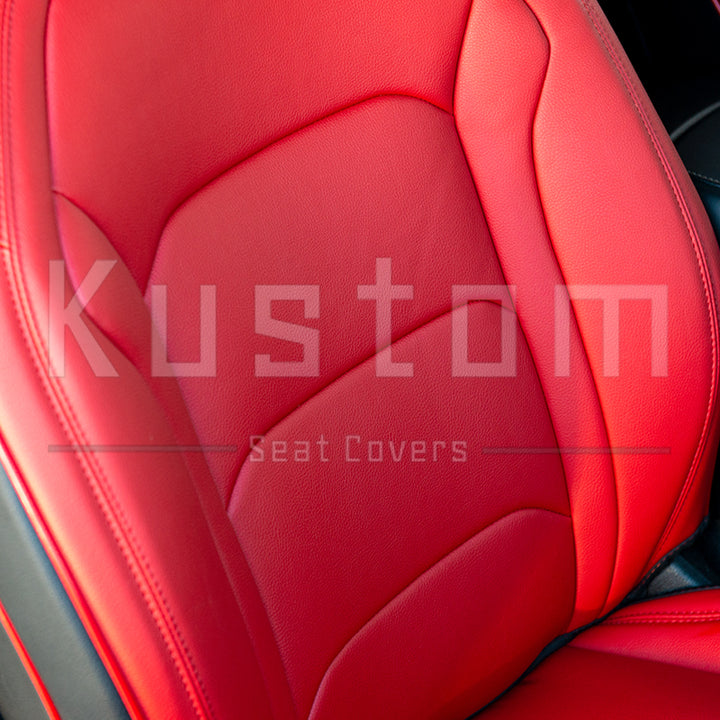 6th Gen Camaro Coupe Custom Leather Seat Covers