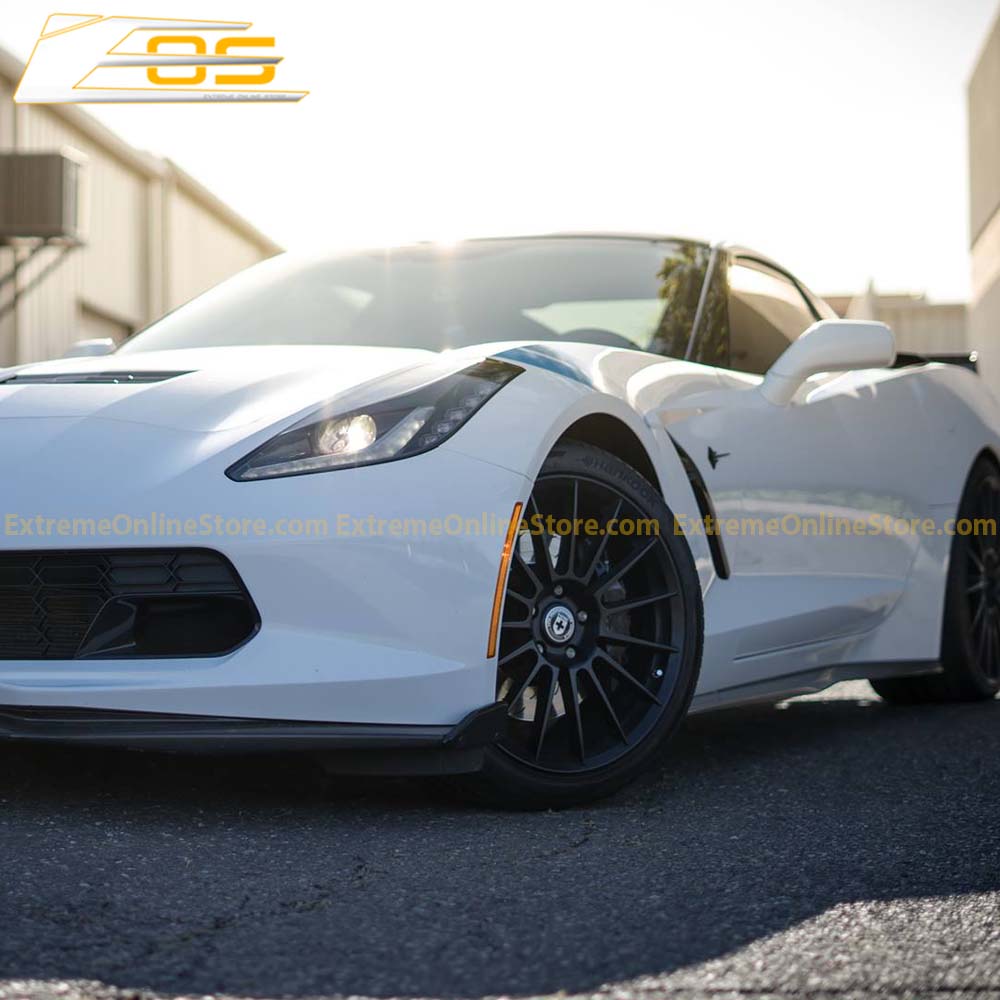 Corvette C7 Carbon Flash Front Bumper Grill - ExtremeOnlineStore