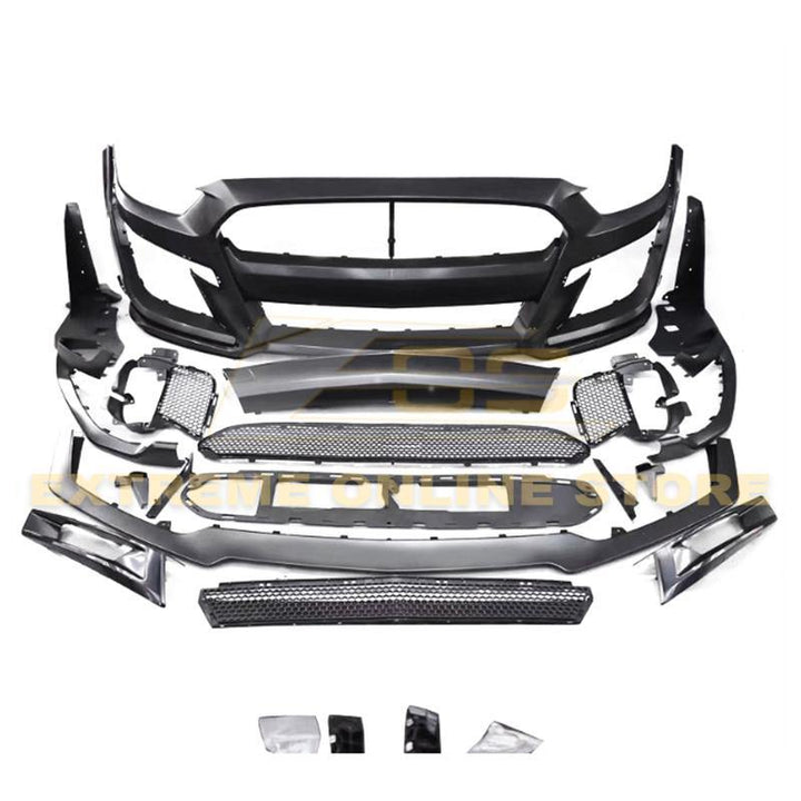 2018-Up Ford Mustang GT500 Conversion Front Bumper Kit - Extreme Online Store