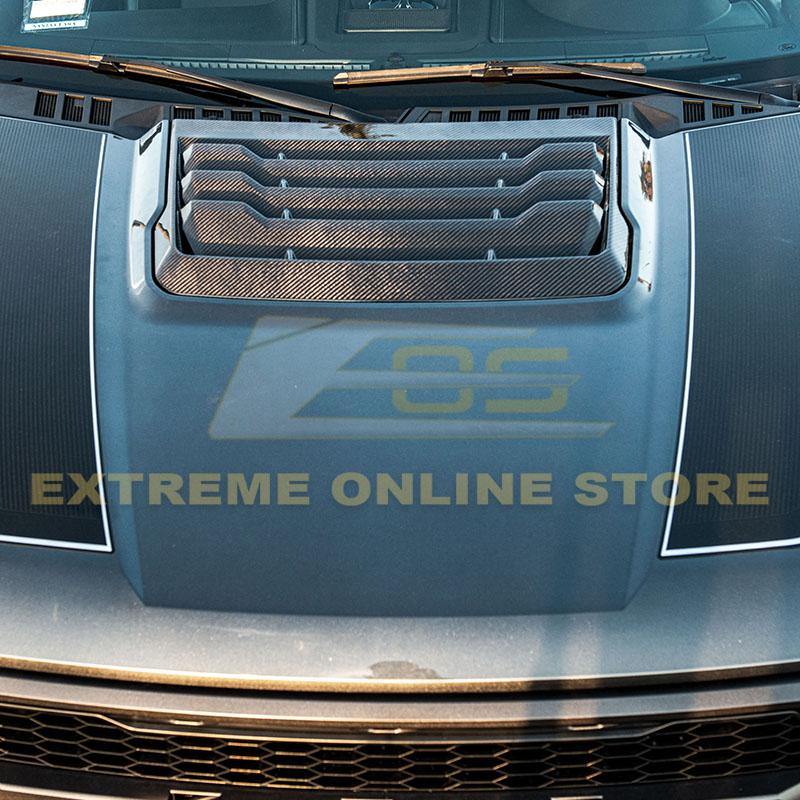 2017-Up Ford F-150 Raptor Carbon Fiber Hood Vent - Extreme Online Store