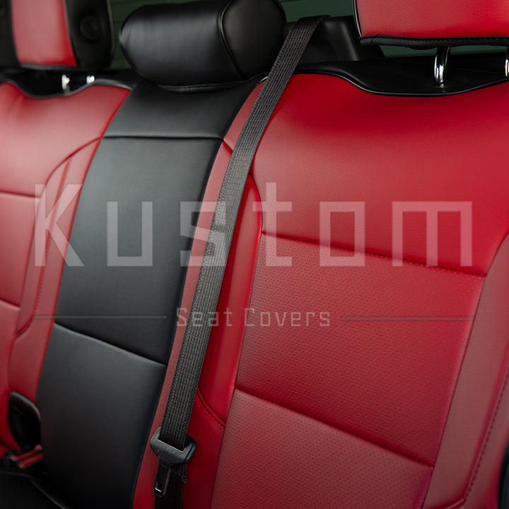 2019-Up Chevrolet Silverado Premium Custom Leather Seat Covers