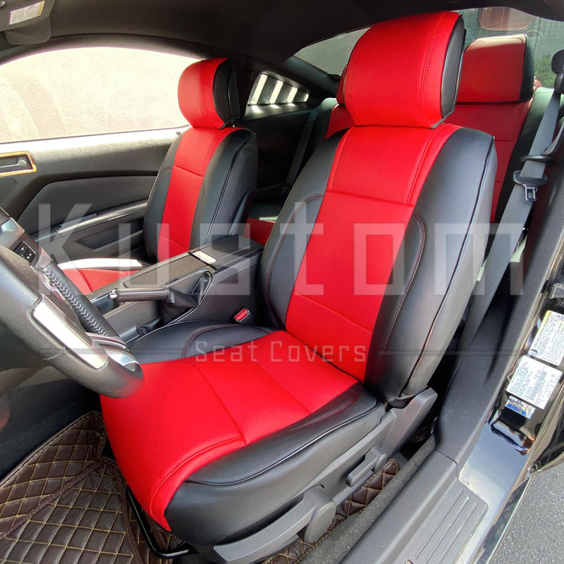 2010-14 Ford Mustang Custom Leather Seat Covers