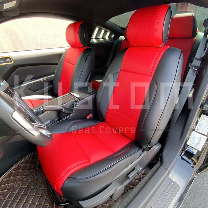 2010-14 Ford Mustang Custom Leather Seat Covers