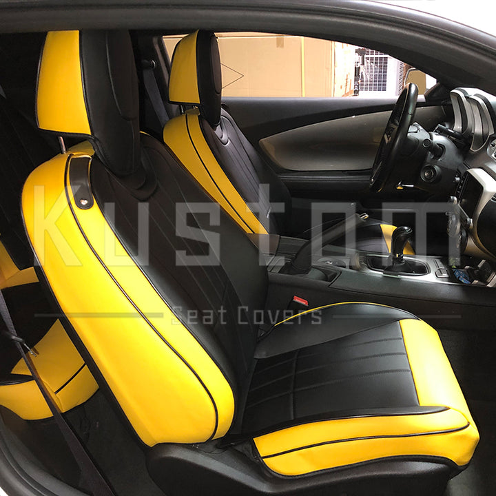 5th Gen Camaro Custom Leather Seat Covers