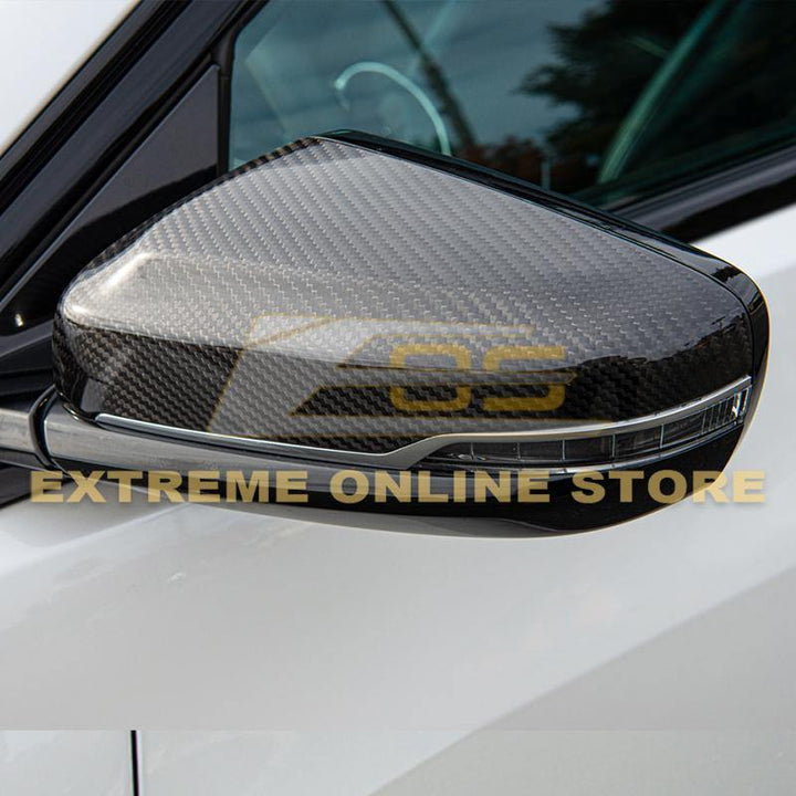 2016-19 Cadillac CTS | CTS-V Carbon Fiber Mirror Covers - Extreme Online Store