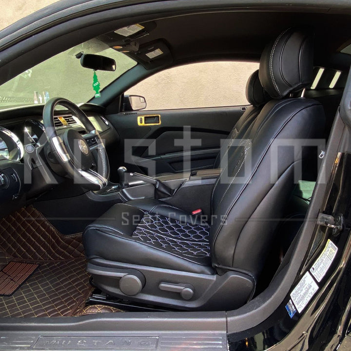 2010-14 Ford Mustang Custom Leather Seat Covers