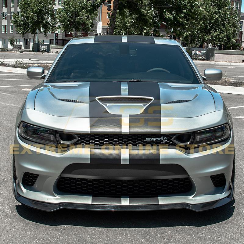 2015-Up Dodge Charger SRT Track Package Front Splitter - Extreme Online Store