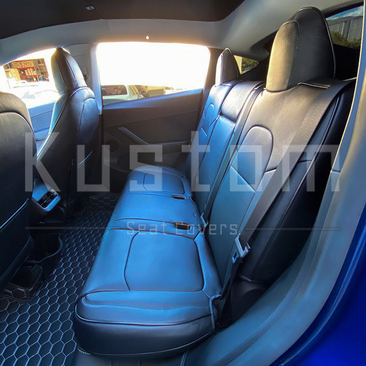 2020-Up Tesla Model Y Custom Leather Seat Covers