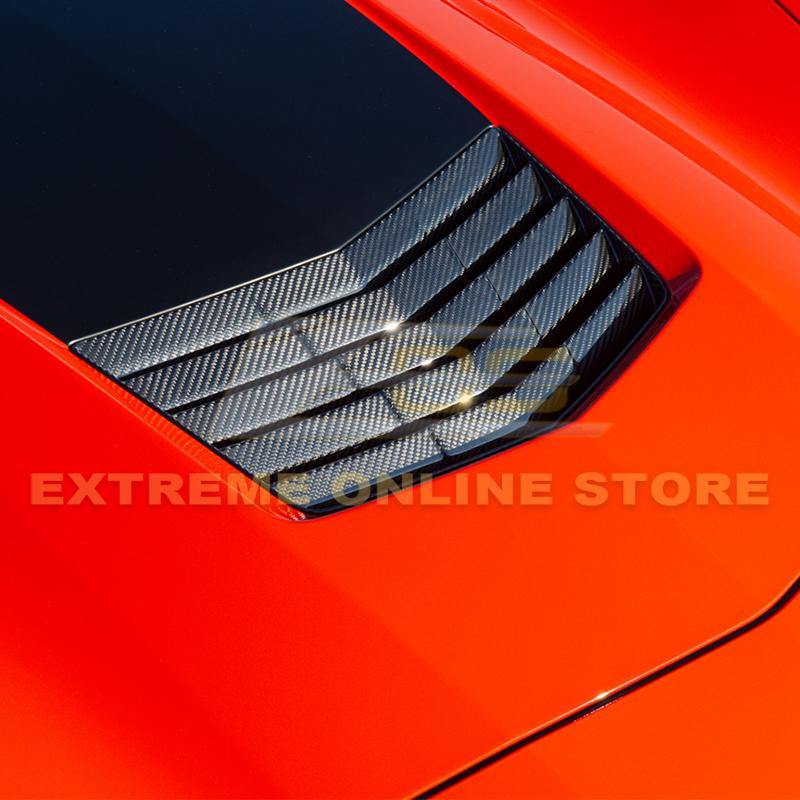 Corvette C7 Stingray / Grand Sport Carbon Fiber Hood Vent - Extreme Online Store