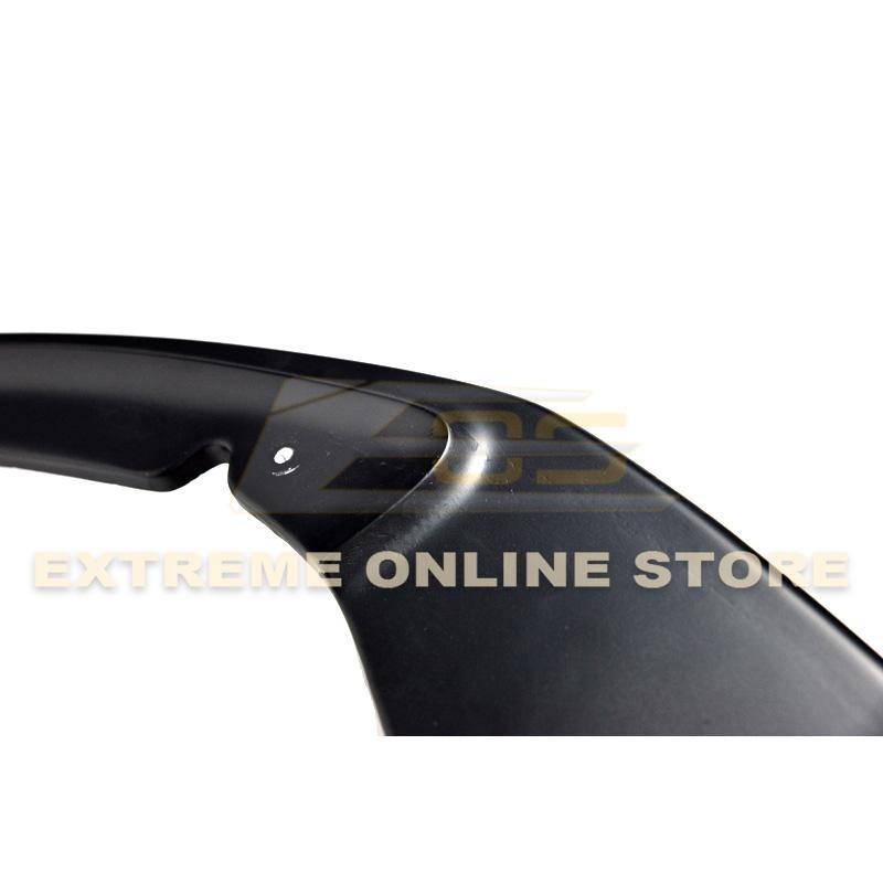 Front Bumper Lip Splitter With Rods For 2013-2014 Ford Focus ST – Matte Black PP