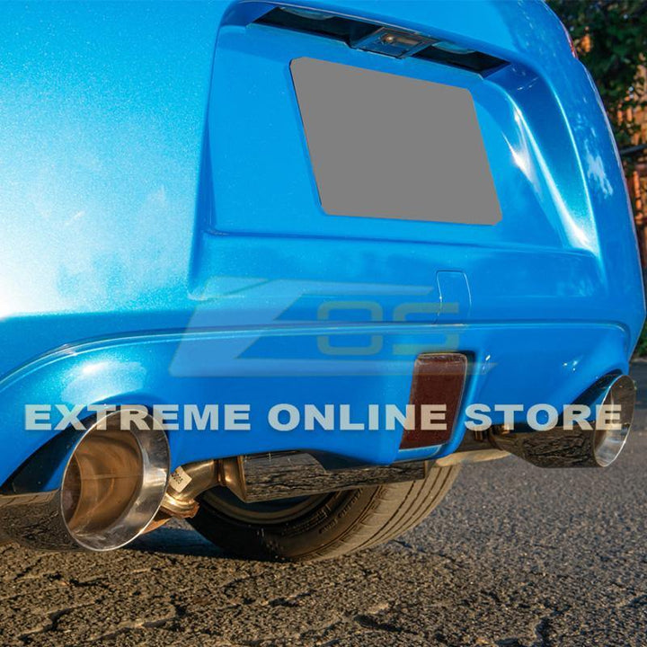 2009-Up Nissan 370Z Z34 Stainless Steel Axle Back 4.5" Dual Tips Exhaust - Extreme Online Store