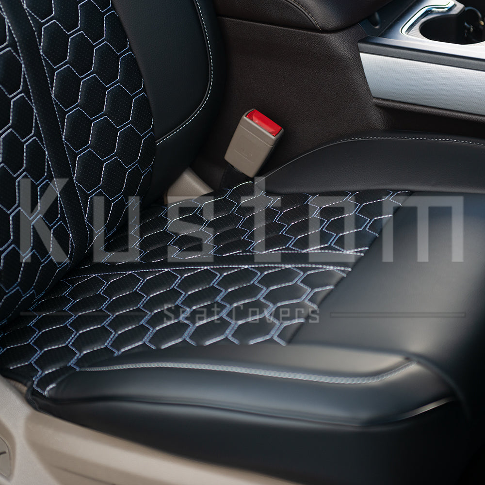 2014-18 Chevrolet Silverado Premium Custom Leather Seat Covers