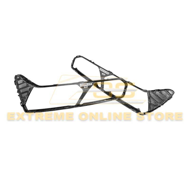 Corvette C7 Carbon Fiber Rear Tail Light Bezels - Extreme Online Store