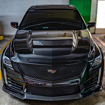 2016-19 Cadillac CTS-V Carbon Fiber Aerodynamic Full Body Kit - Extreme Online Store