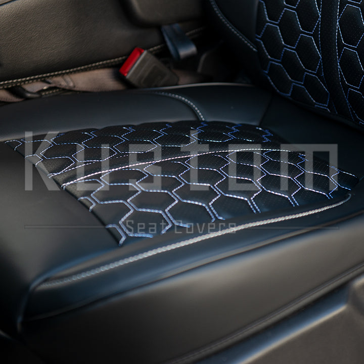 2019-Up Chevrolet Silverado Premium Custom Leather Seat Covers