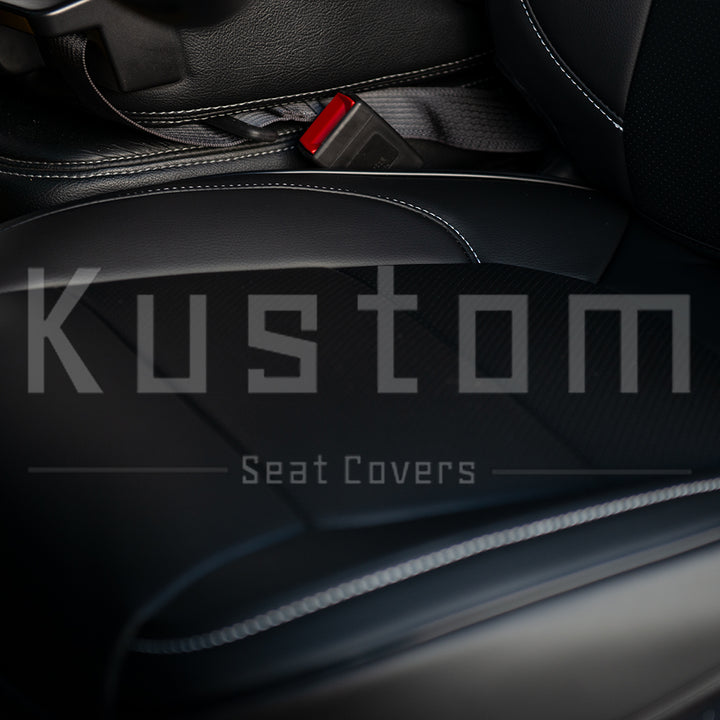 2019-Up Chevrolet Silverado Premium Custom Leather Seat Covers