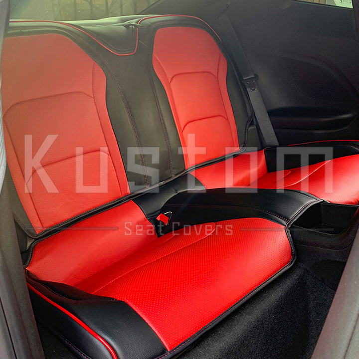 6th Gen Camaro Coupe Custom Leather Seat Covers