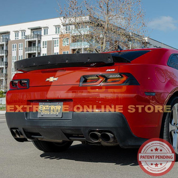 2014-15 Camaro ZL1 Wickerbill Rear Wing Trunk Spoiler - Extreme Online Store