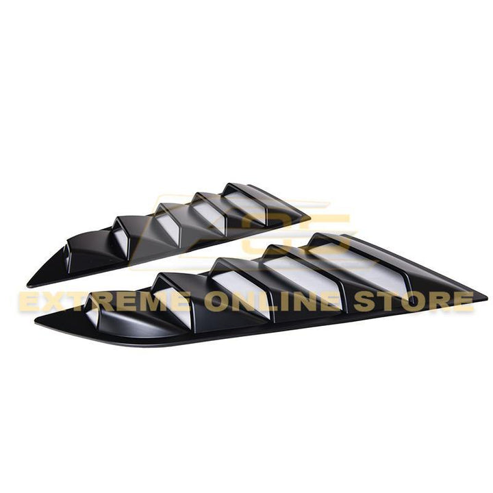 Corvette C7 Coupe Rear Side Window Louver Covers - Extreme Online Store