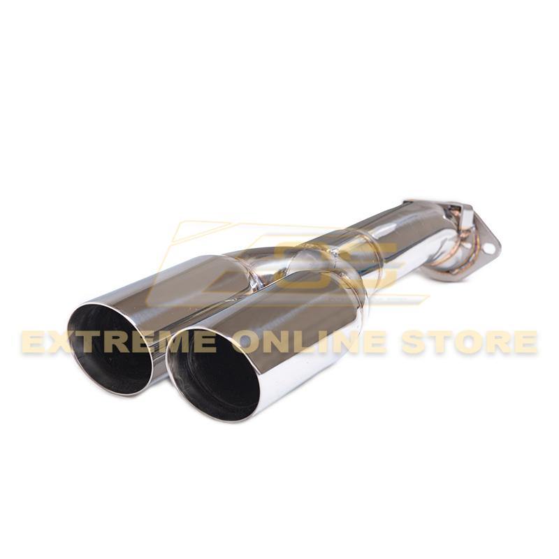 2017-Up Honda Civic Hatchback Sport FK7 3" NO MUFFLER Cat-Back Exhaust - Extreme Online Store