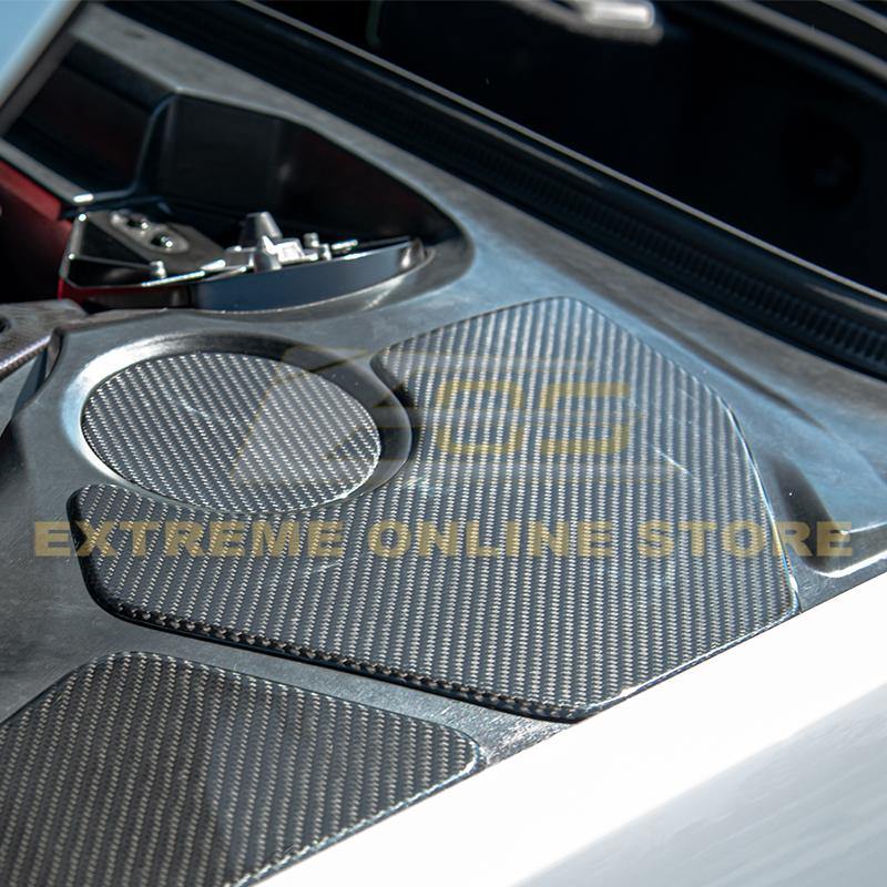 Corvette C8 Carbon Fiber Engine Bay Panel Accent Covers - Extreme Online Store