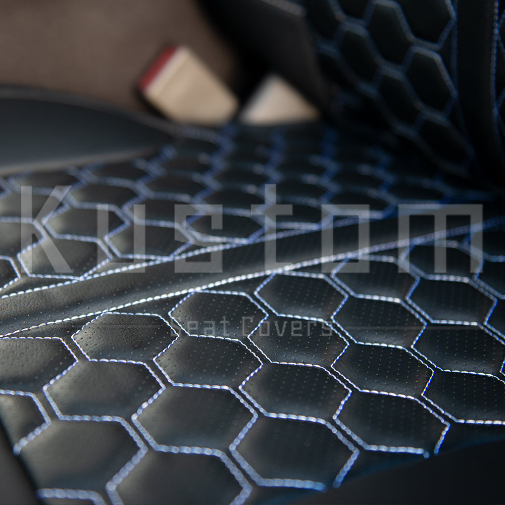 2014-18 Chevrolet Silverado Premium Custom Leather Seat Covers