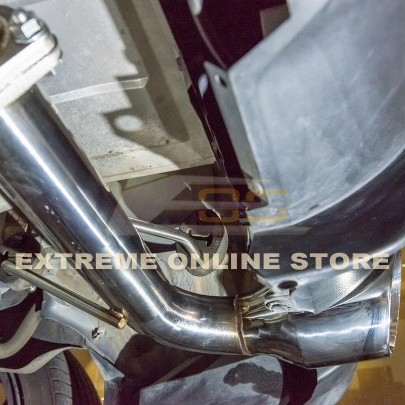 2013-Up Scion FRS | Subaru BRZ | Toyota 86 Muffler Delete Axle Back Dual Exhaust - Extreme Online Store