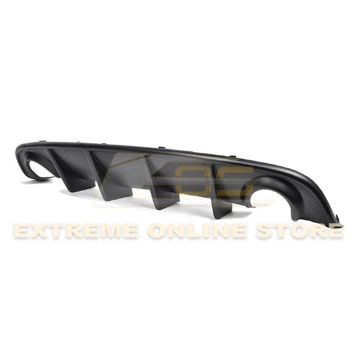 2015-Up Dodge Charger SRT Rear Bumper Dual Exhaust Diffuser - Extreme Online Store