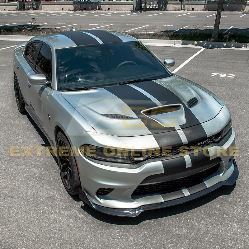 2015-Up Dodge Charger SRT Track Package Front Splitter - Extreme Online Store