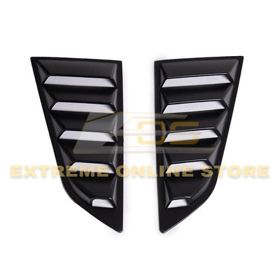 Corvette C7 Coupe Rear Side Window Louver Covers - Extreme Online Store