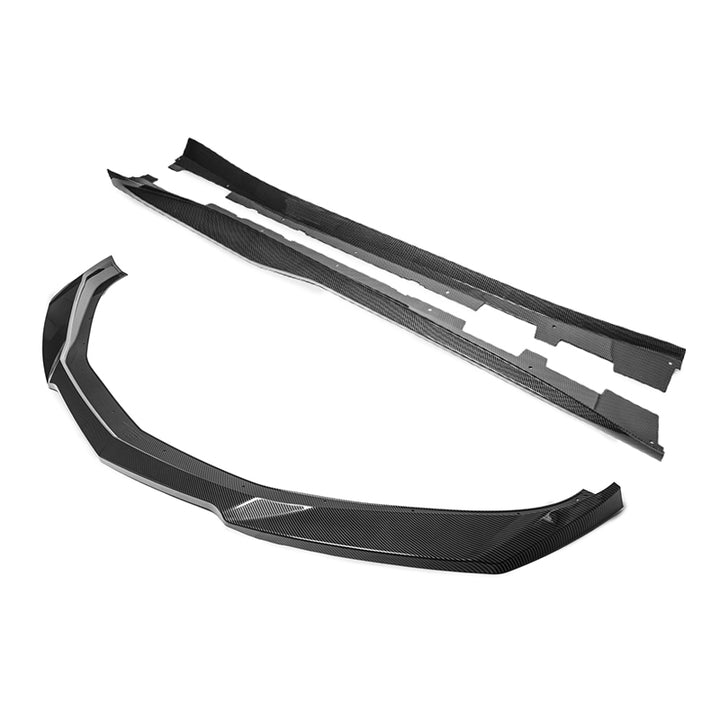 2019-Up Camaro RS &amp; SS ZL1 Style Front Lip Splitter &amp; Side Skirts
