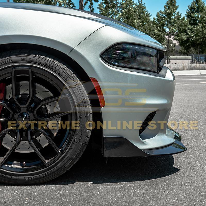 2015-Up Dodge Charger SRT Track Package Front Splitter - Extreme Online Store