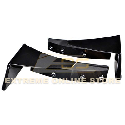 Corvette C7 Stage 3 Front Splitter Wickerbill Extension Winglets