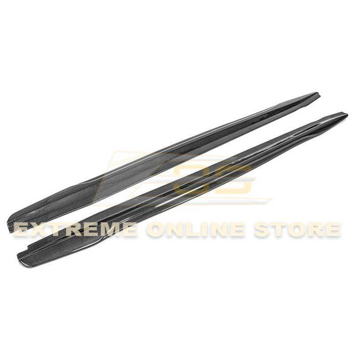 2016-19 Cadillac ATS-V Carbon Fiber Front Splitter &amp; Side Skirts