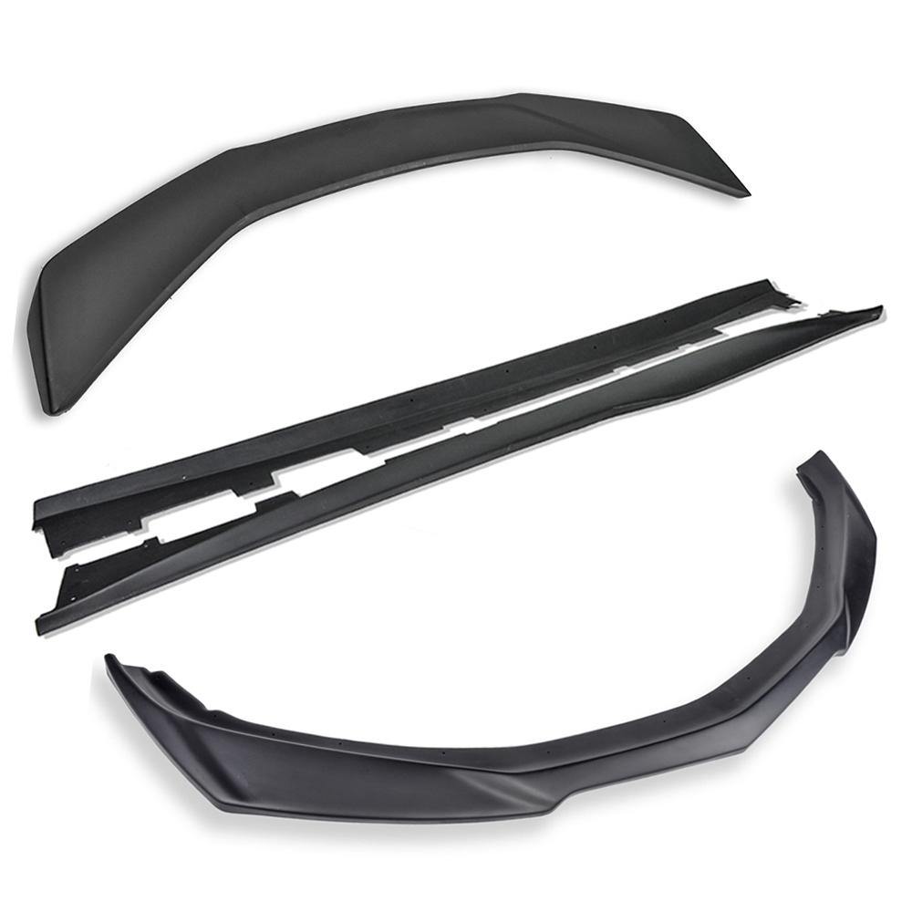 Camaro SS Primer Black Aerodynamic Full Body Kit | ZL1 Conversion Package - ExtremeOnlineStore